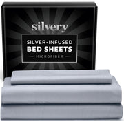 Silver Infused Bed Sheets Set - Made from Extra Soft 120 GSM