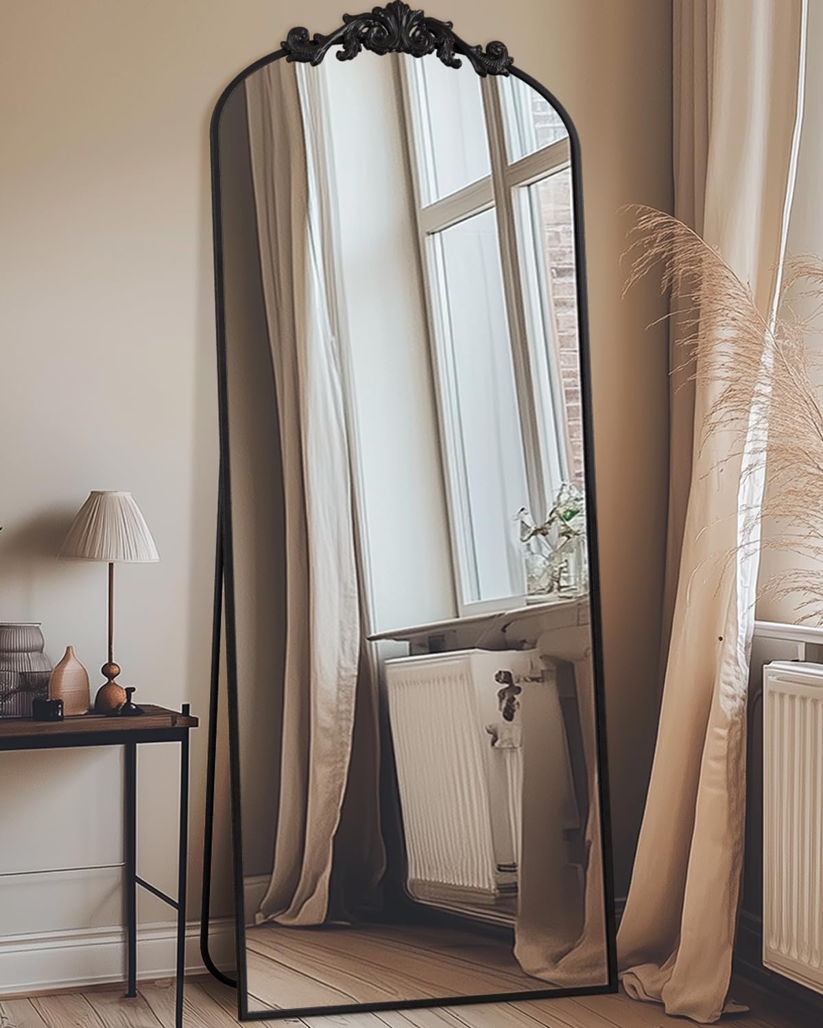 Arched Full Length Mirror,  Floor Mirror Freestanding