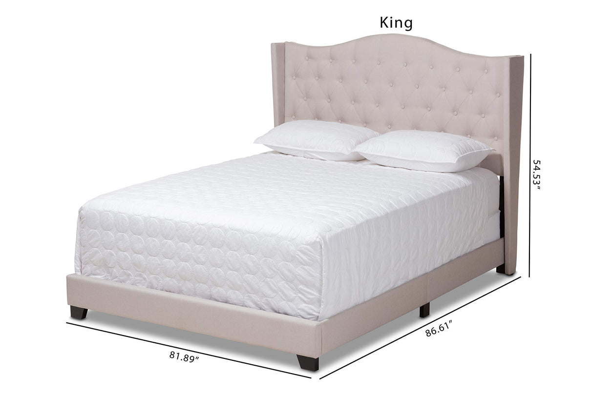 Beds (Need box spring), Queen, Beige