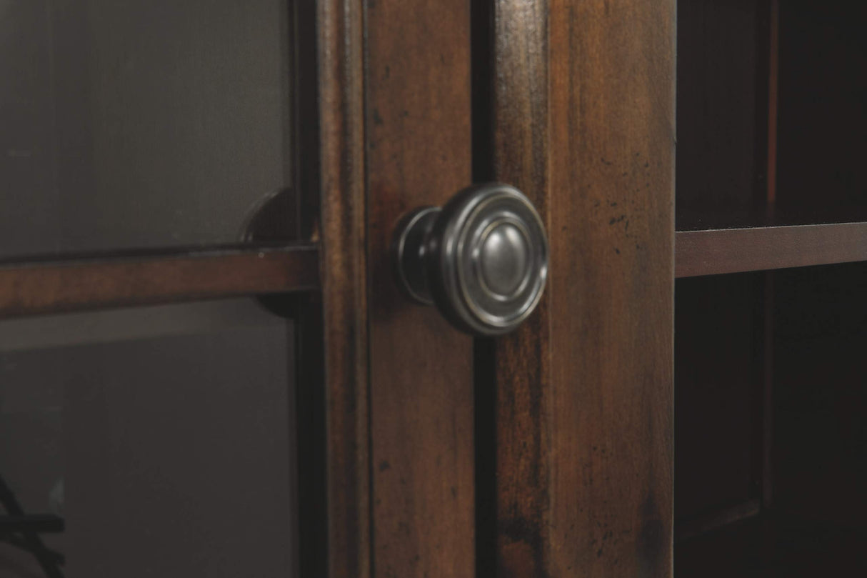 Roddinton Traditional TV Stand With Fireplace Option Fits TVs up to 70", 2 Cabinets