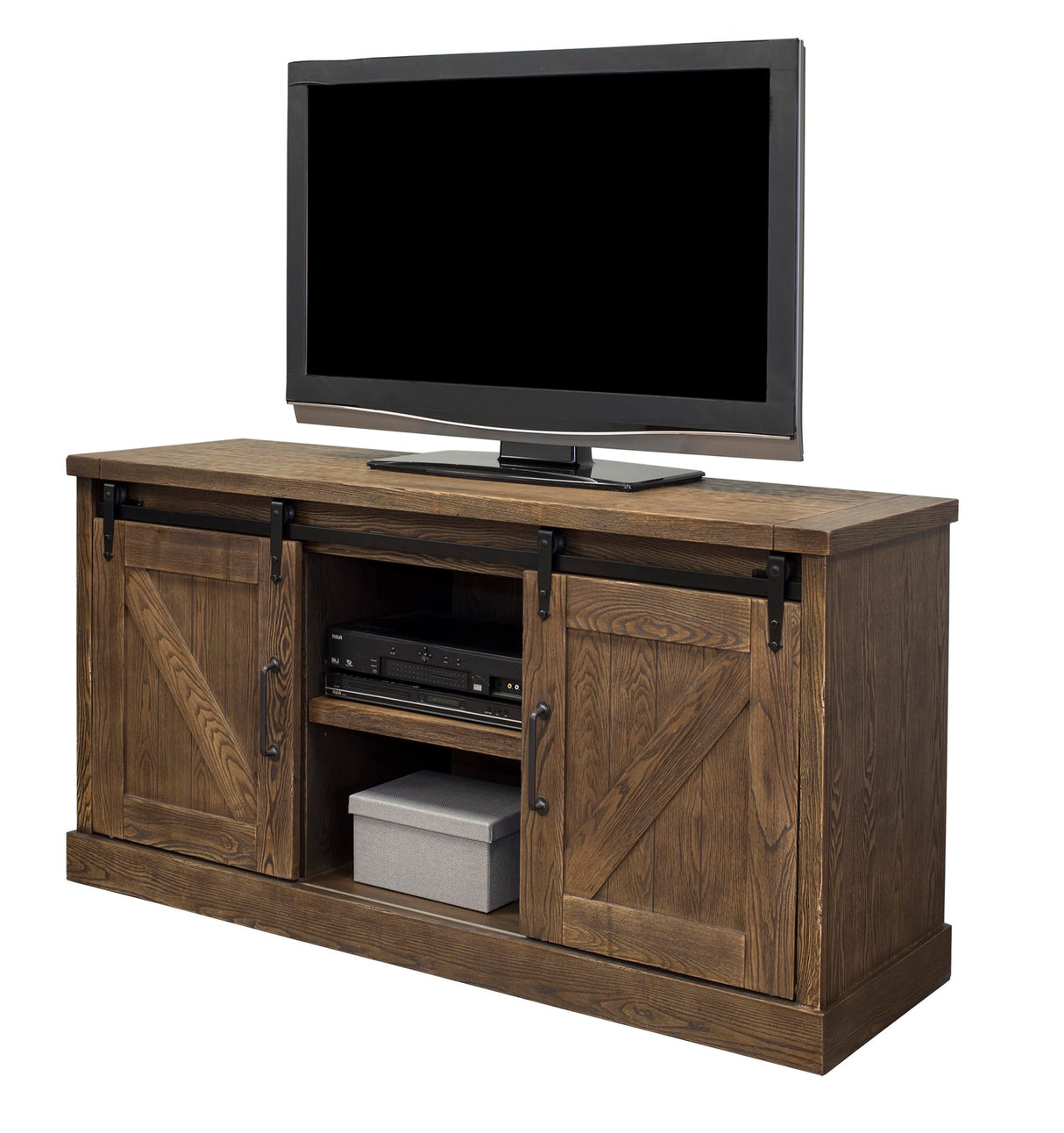 Avondale Credenza TV Stand, Brown