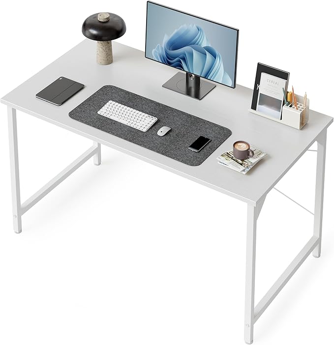 Computer Desk, 40 inch Small Home Office Desk for Small Spaces, Modern Simple