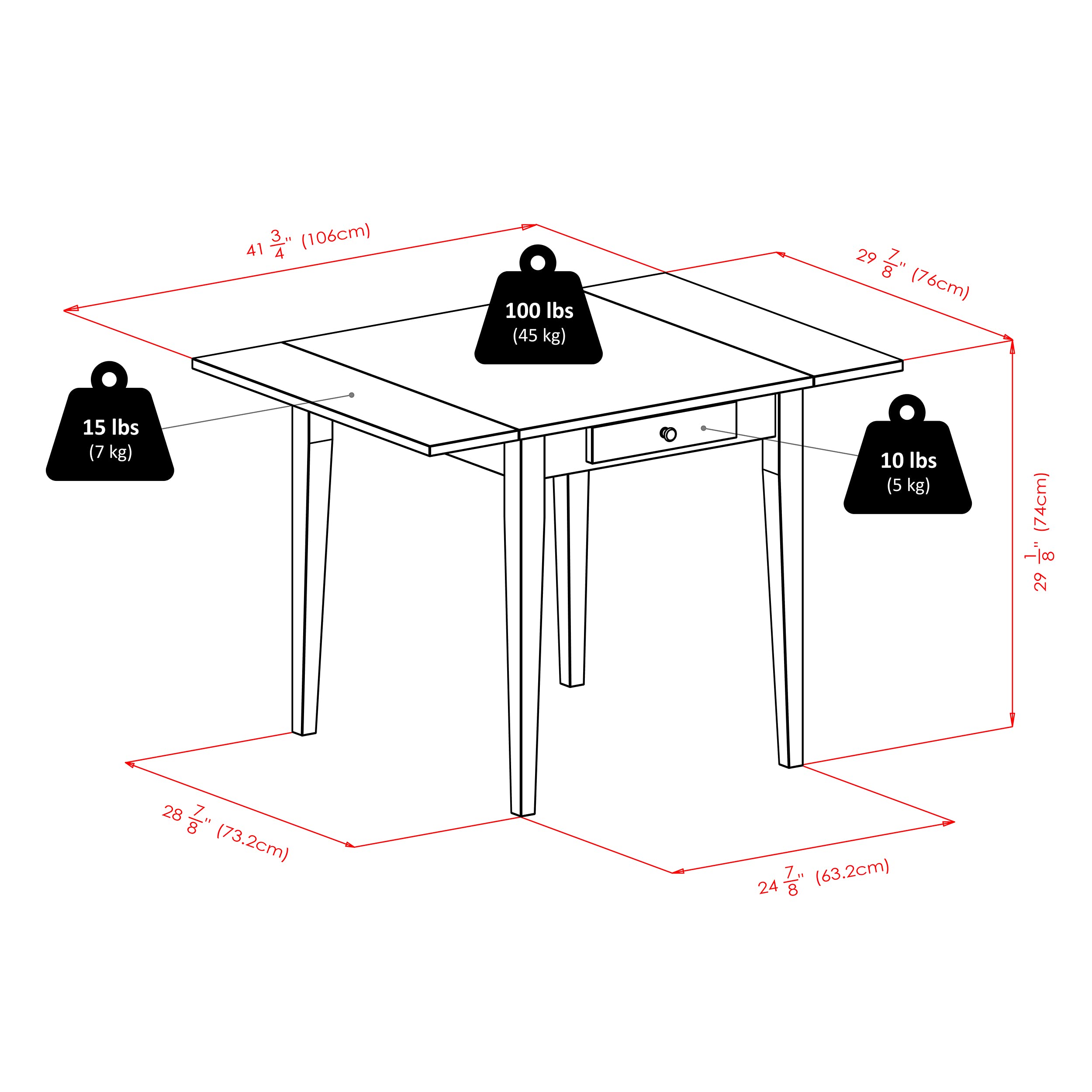 Hamilton Dining, Antique Walnut