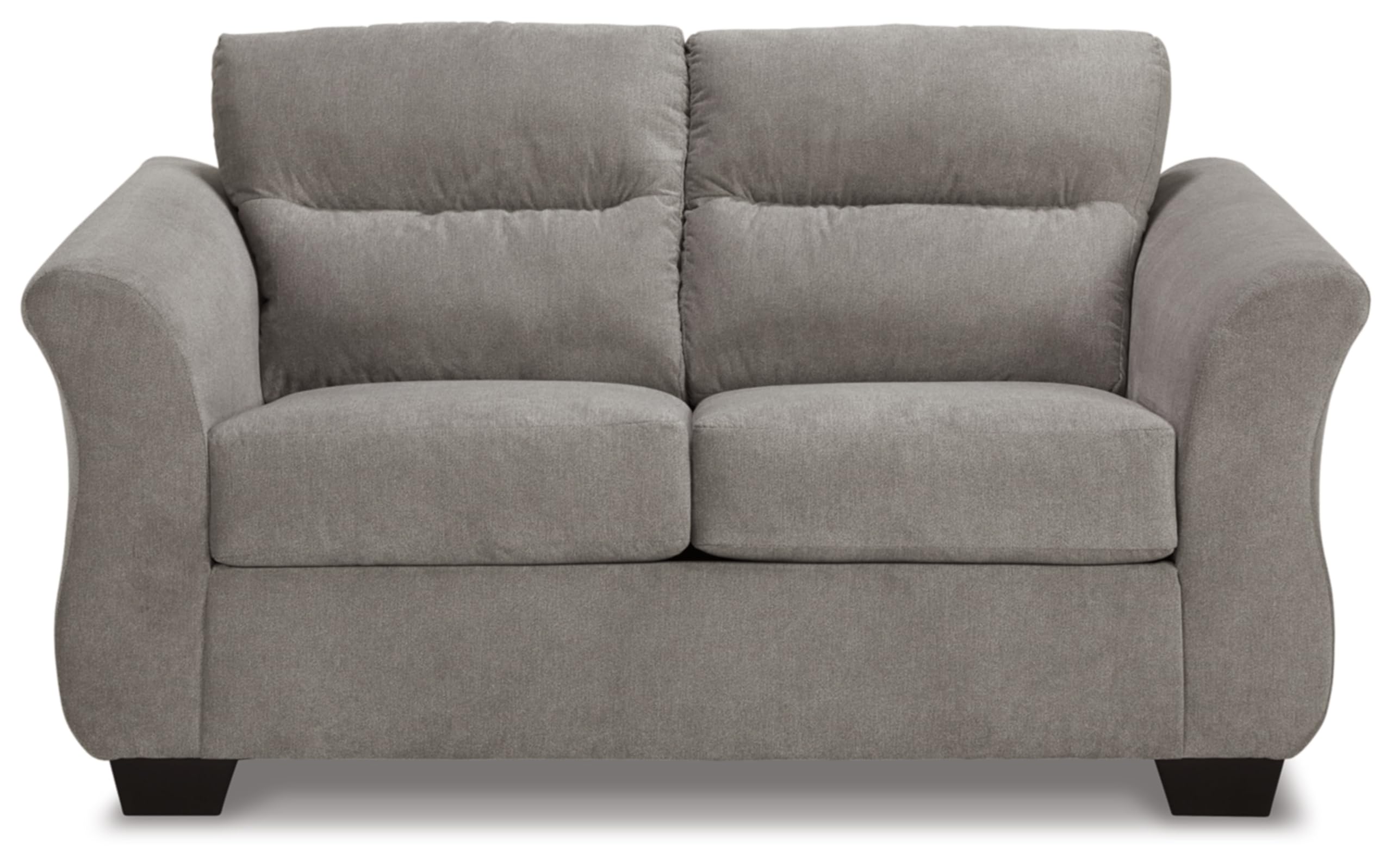 Miravel Casual Loveseat for Living Room, Light Gray
