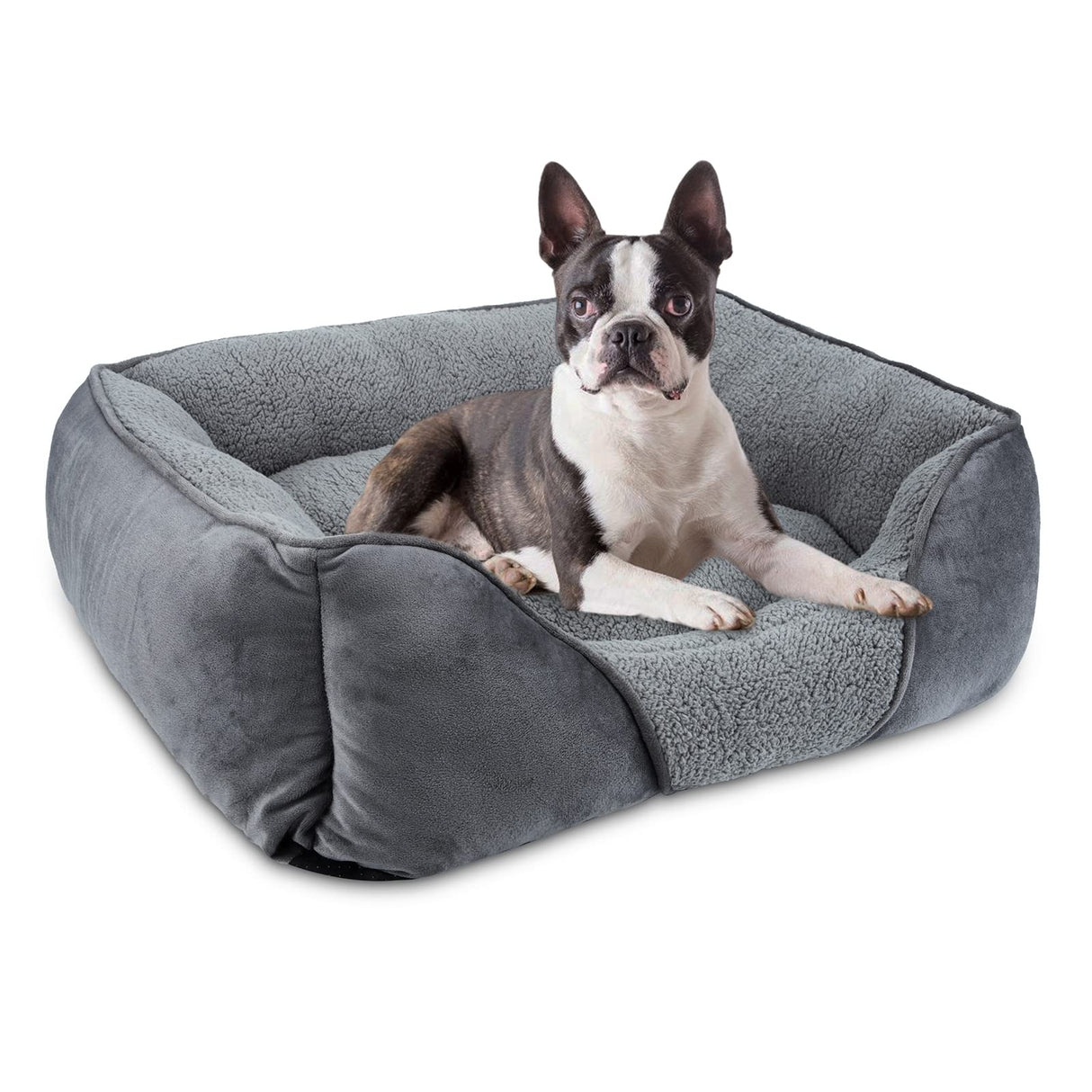 Small Dog Bed for Small Dogs, Rectangle Washable