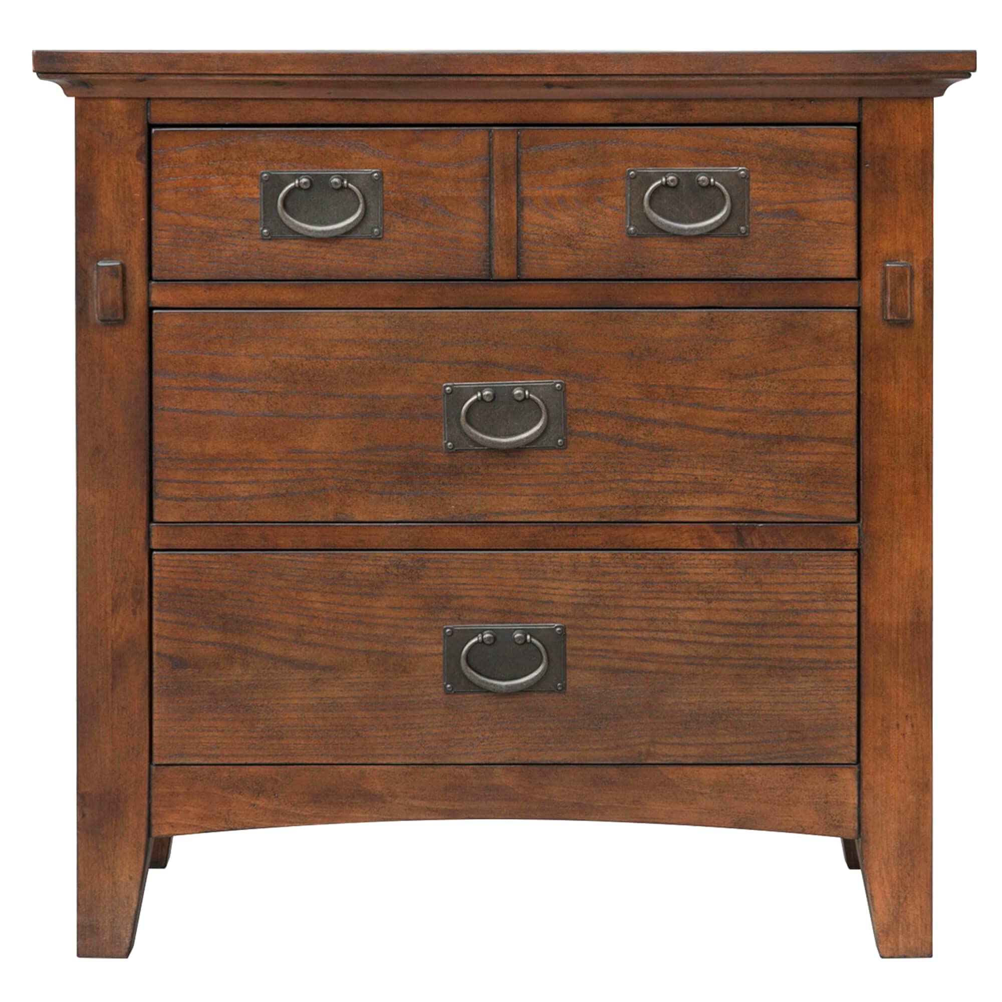 Mission Bay 3 Drawer Nightstand