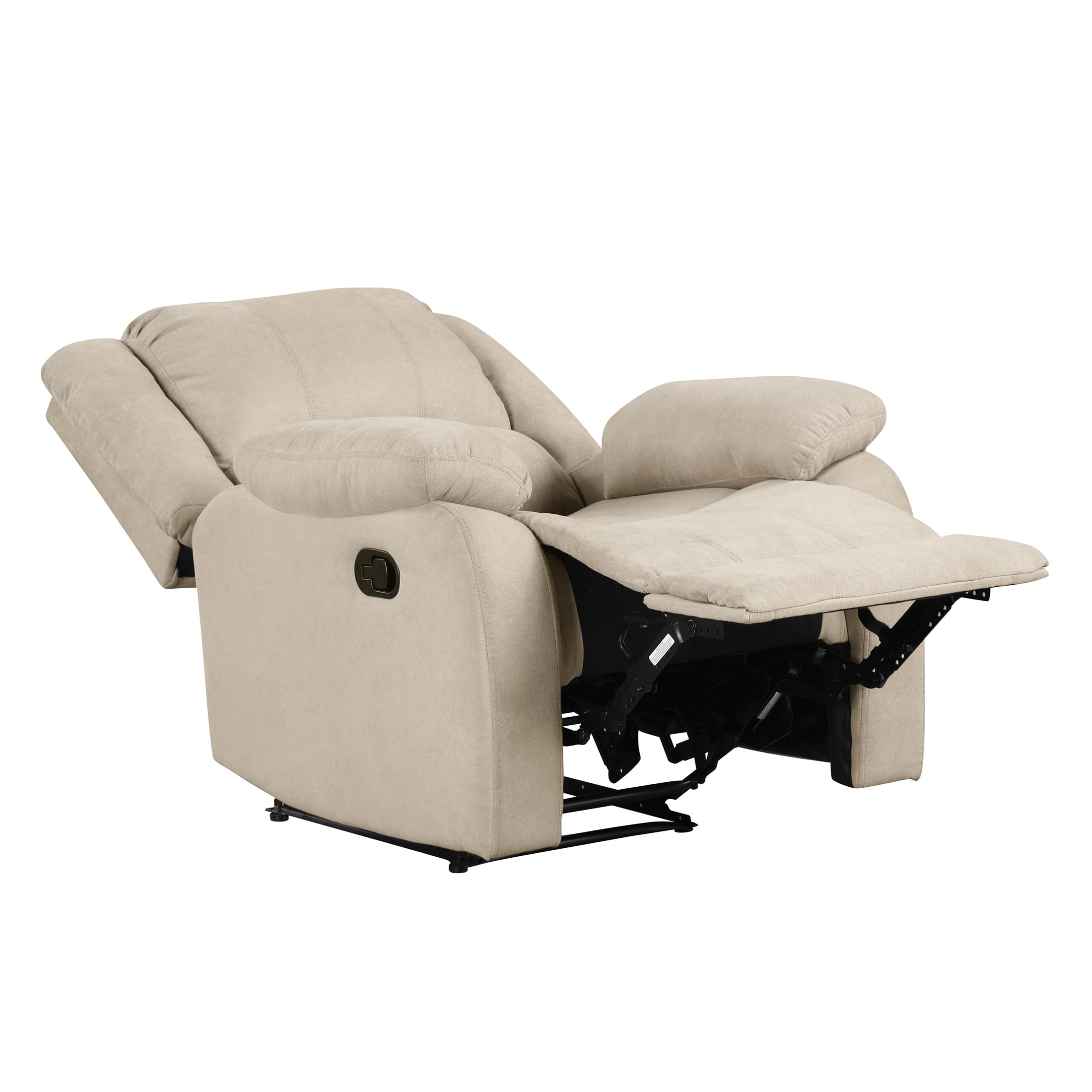 LoungeNest Transitional Wall Hugger Recliner – Waterfall Back