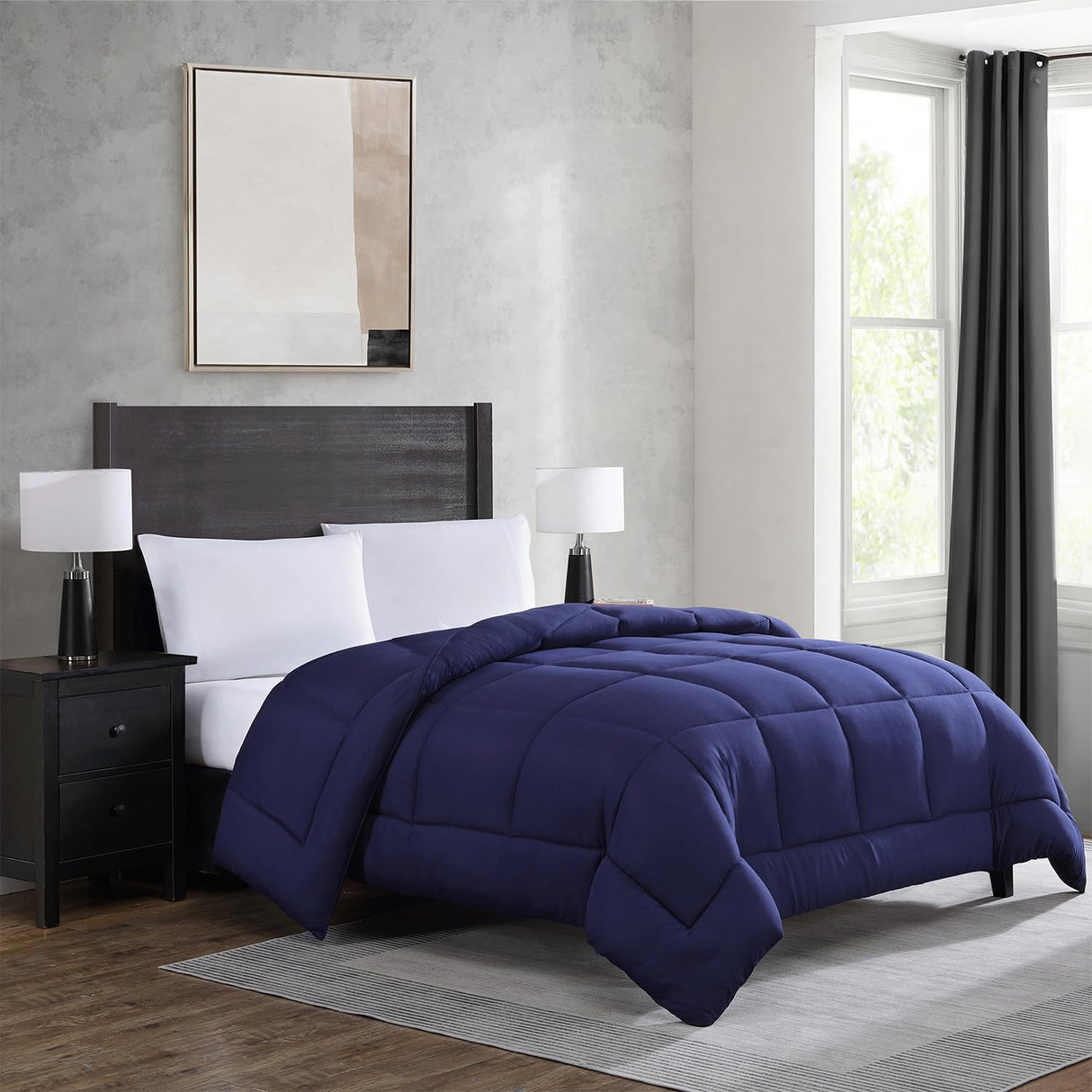 Portfolio - Comforter, Down Alternative Quilted Bedding, Dorm Room Essentials