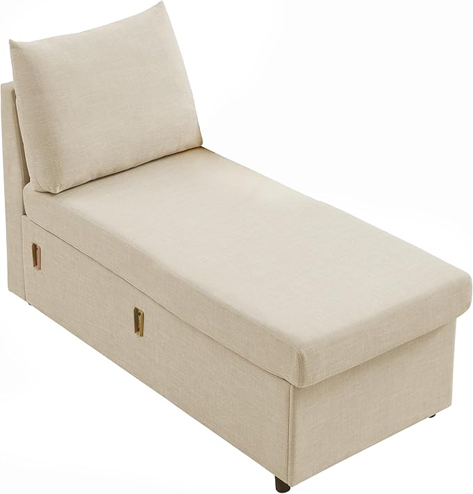 L Shaped Convertible Sleeper Sofa Bed, 84" Sectional Couch