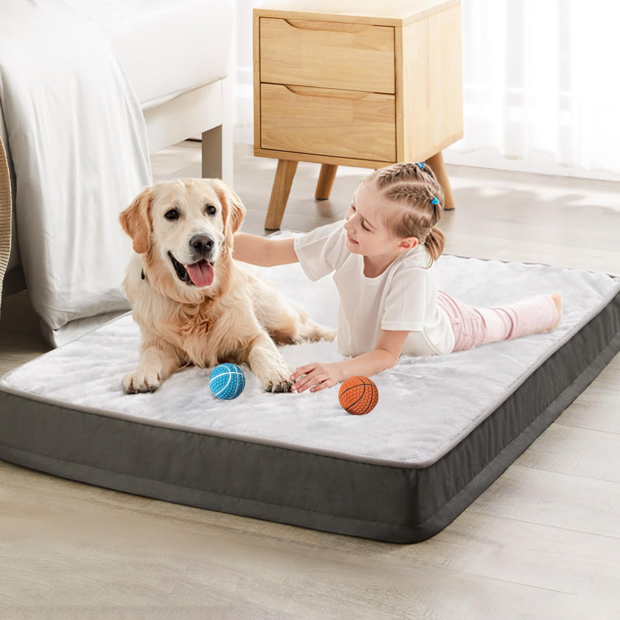 Orthopedic Dog Beds Large Sized Dog, Big Memory Foam Dog Bed