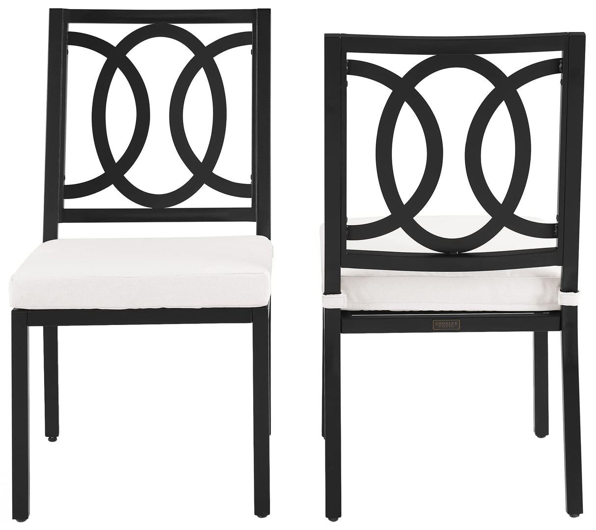 Chambers 2-Piece Outdoor Chair Set, Dining Patio Chairs for Deck