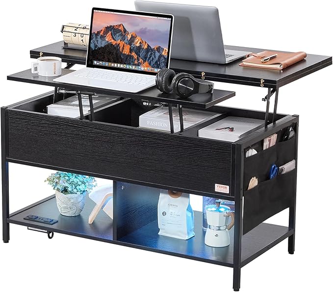 Coffee Table, Lift Top Coffee Table with Storage, Coffee Tables for Living Room