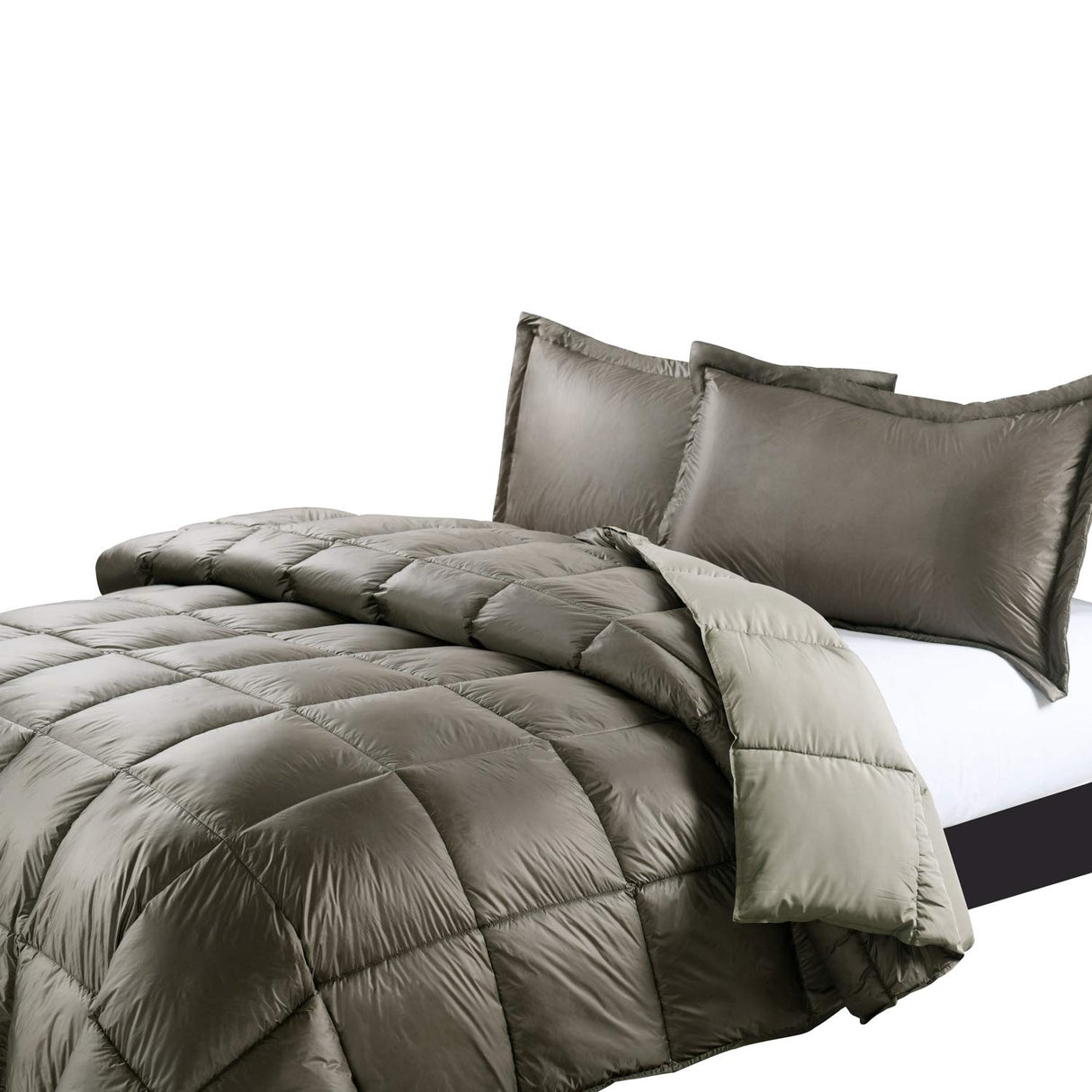 High Loft Down Indoor/Outdoor Water Resistant Comforter with Extra Strong Nylon Cover