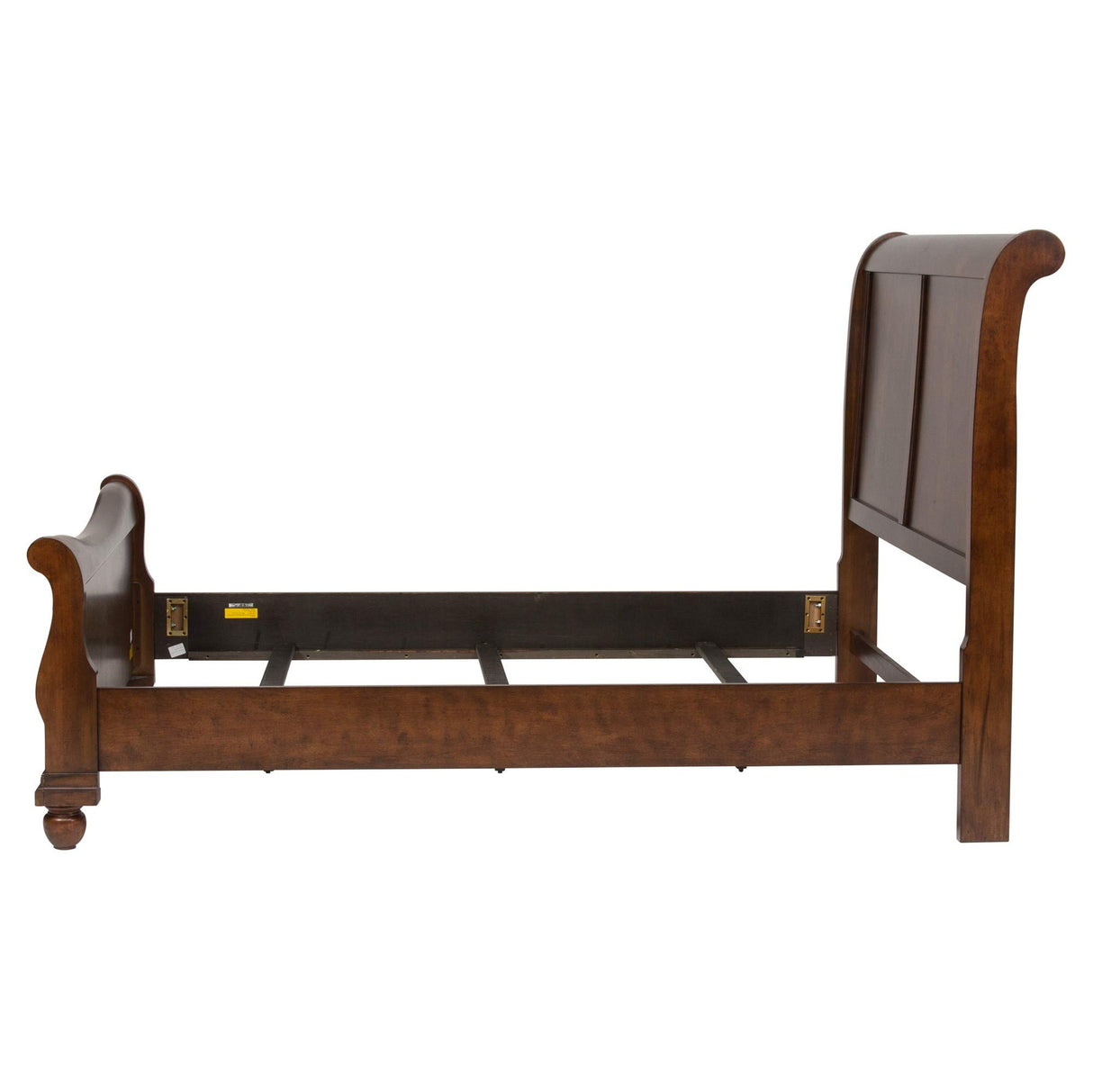 Rustic Traditions Queen Sleigh Bed - Cherry Finish