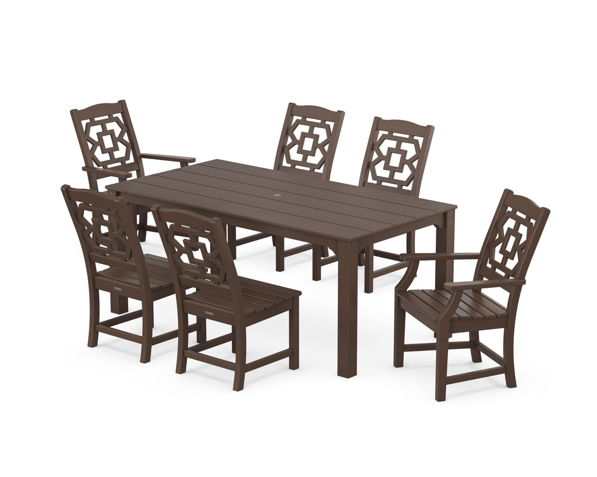 Stewart PWS2404-1-MA Dining Set, Mahogany