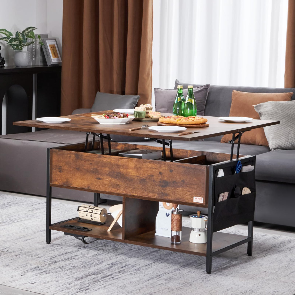 Coffee Table, Lift Top Coffee Table with Storage, Coffee Tables for Living Room