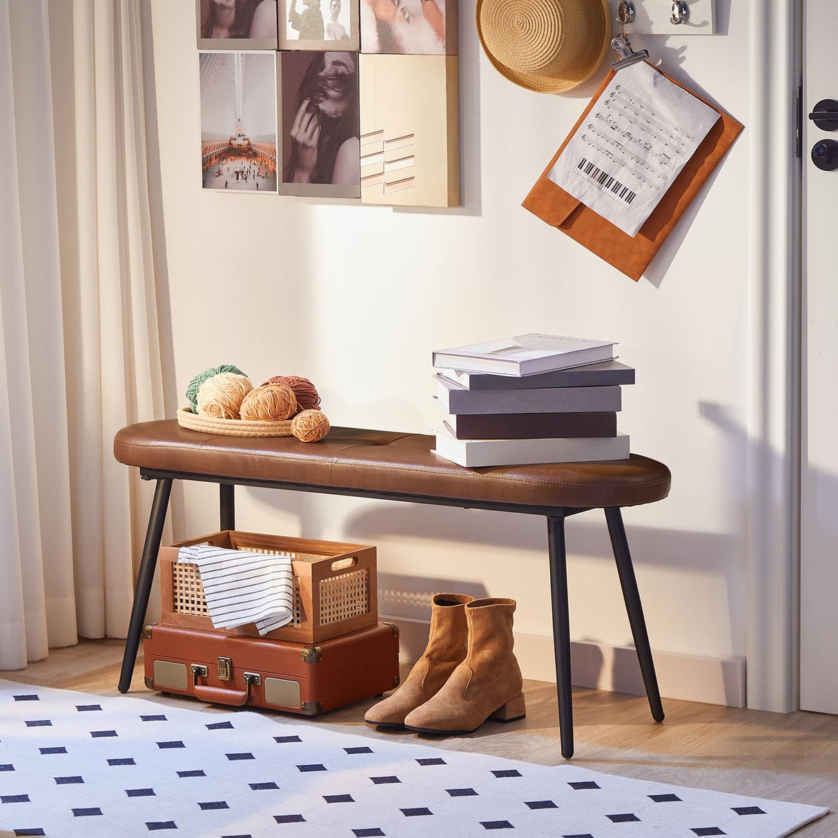 Dining Bench, Dining Room Bench, Upholstered Bench