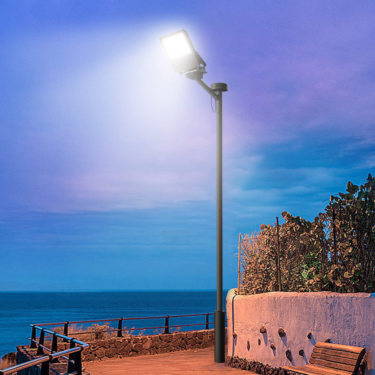 400W LED Stadium Lights,LED Flood Light Outdoor for Arena,Backyard