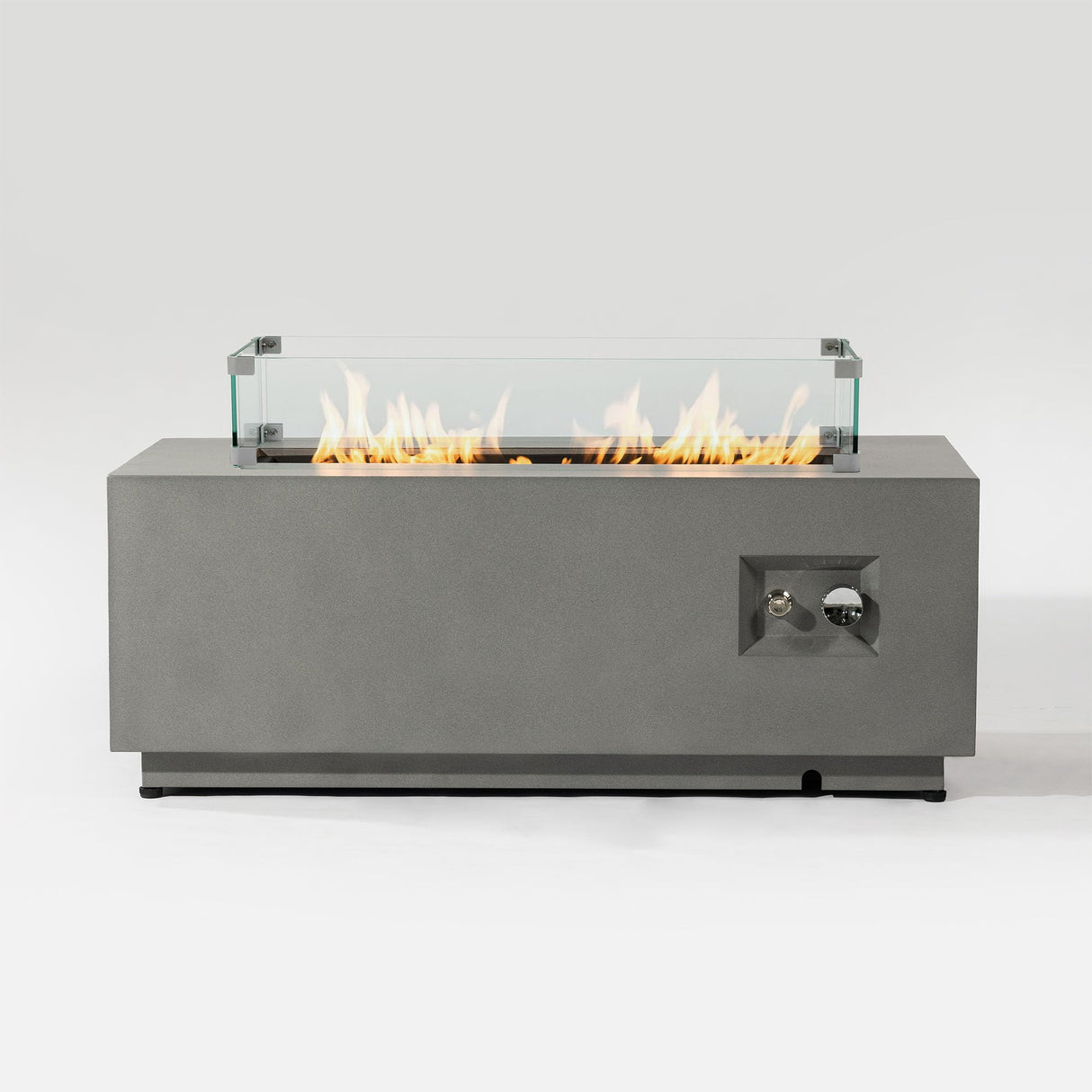 Outdoor Fire Pit Table Propane Gas Fire pits Outdoor Fireplaces 42″ Rectangular Firepit