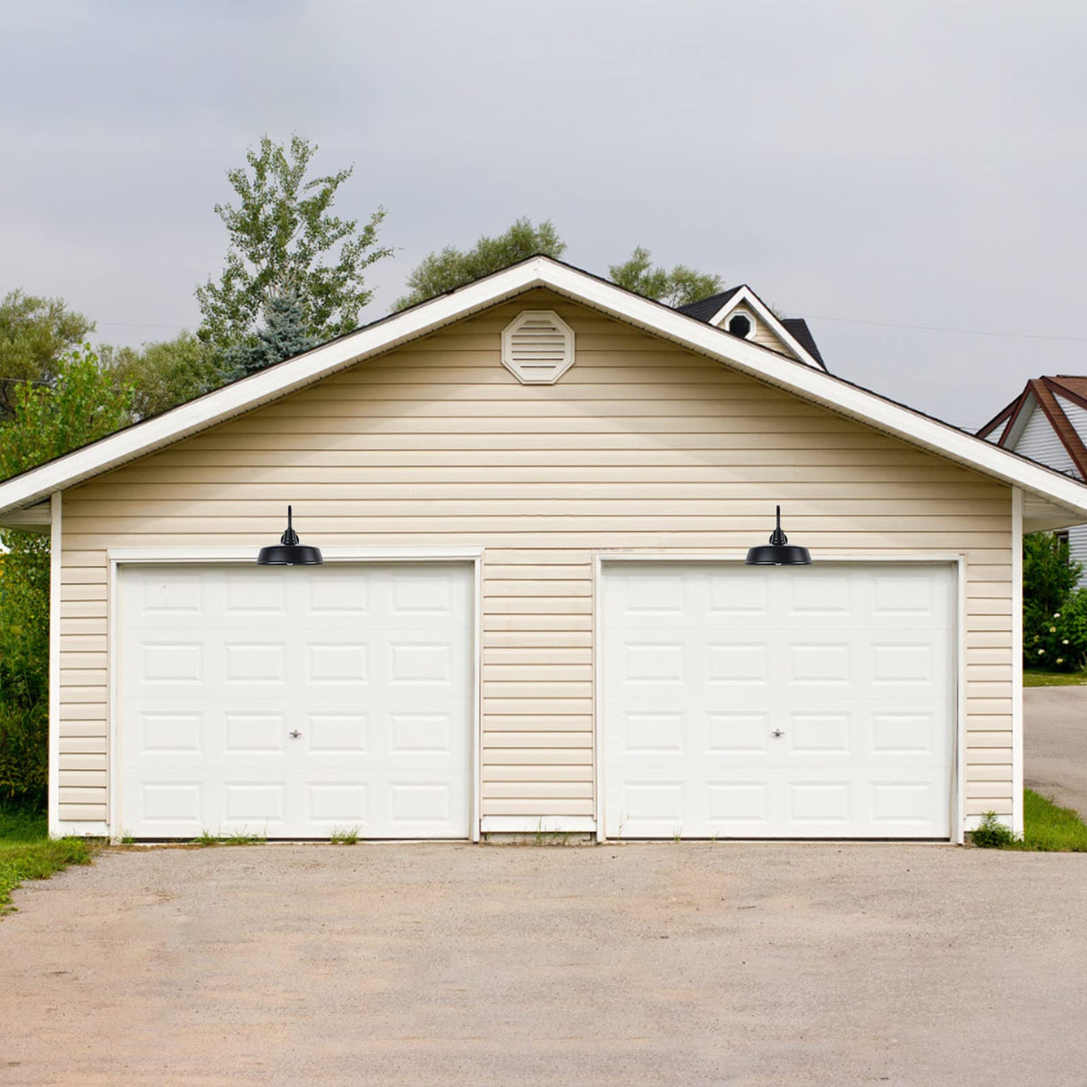 Outdoor Gooseneck Barn Light - Exterior Fixture Sconce Wall Light for Farmhouse