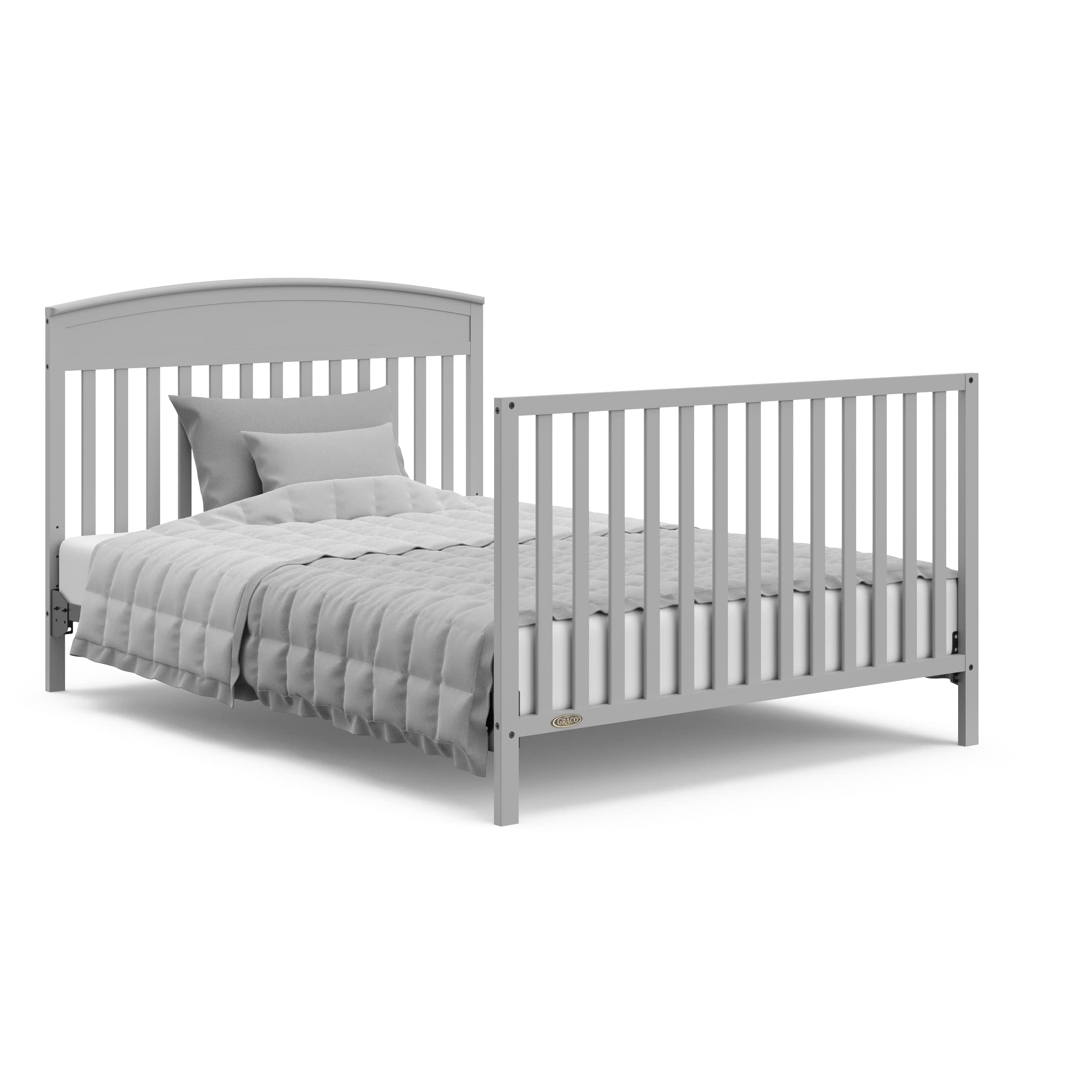Benton 5-in-1 Convertible Crib (Pebble Gray) – GREENGUARD Gold Certified