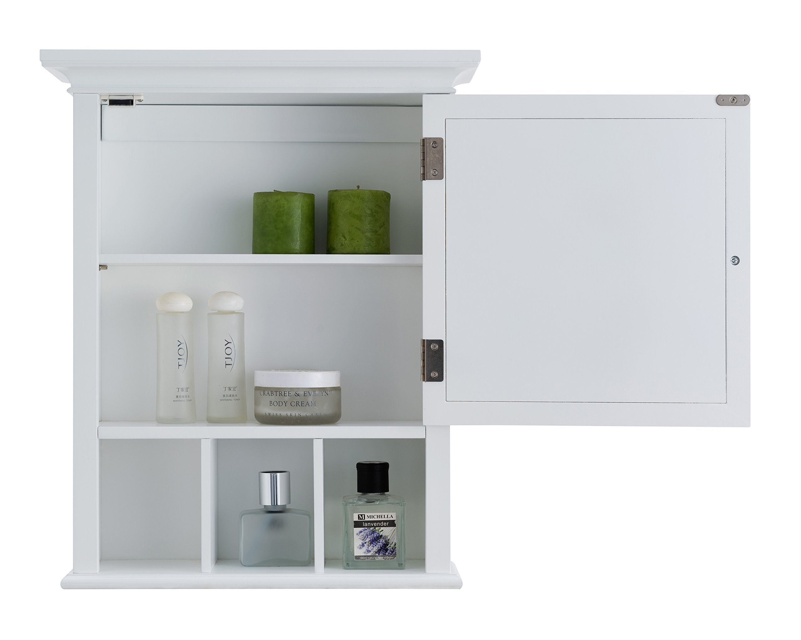 Neal Wooden Over The Toilet Bathroom Removable Wall Medicine Cabinet