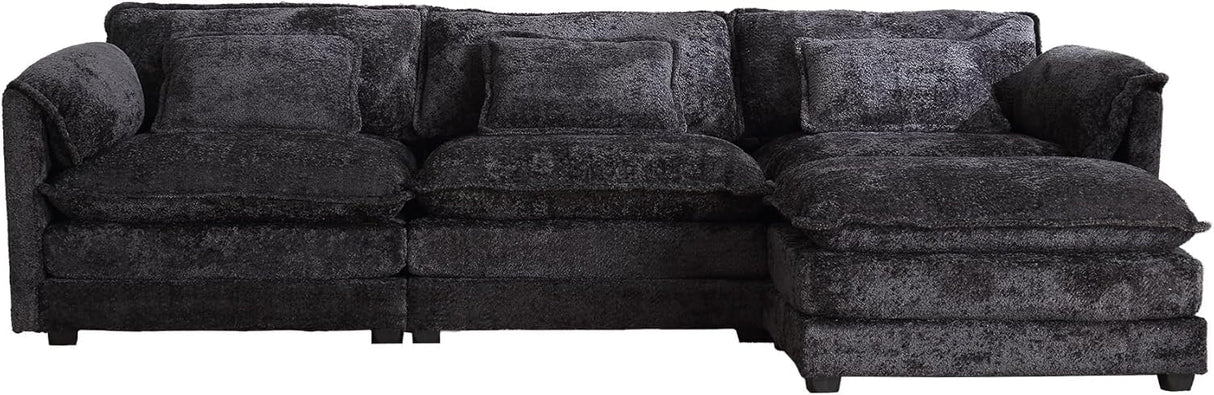 L Shaped Sectional Sofa Cloud Couch for Living Room