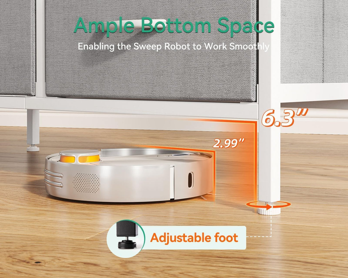 Dresser for Bedroom Dresser TV Stand with 6 Storage Drawers,