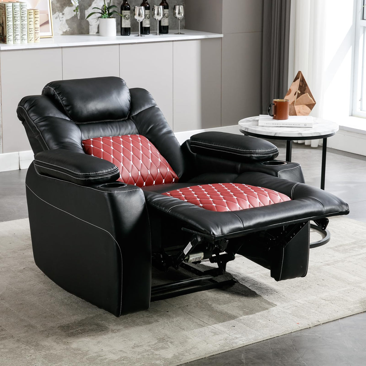 Electric Power Recliner Chair with Adjustable Powered Headrest