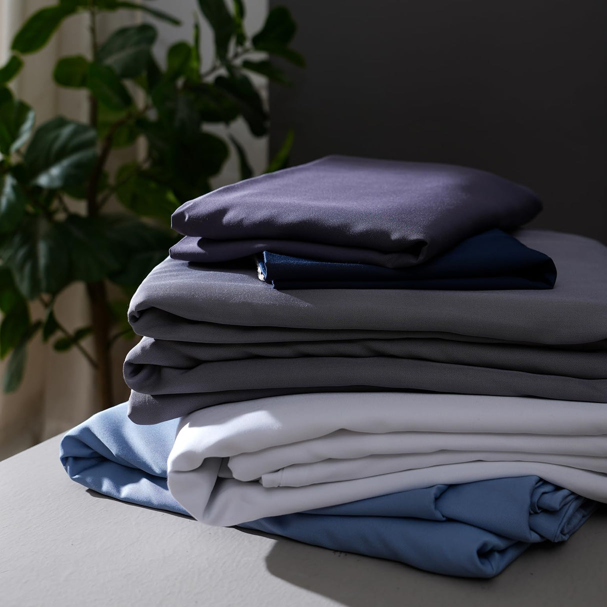 100% Cooling Duvet Cover Queen Rayon Derived from Bamboo Comforter Cover