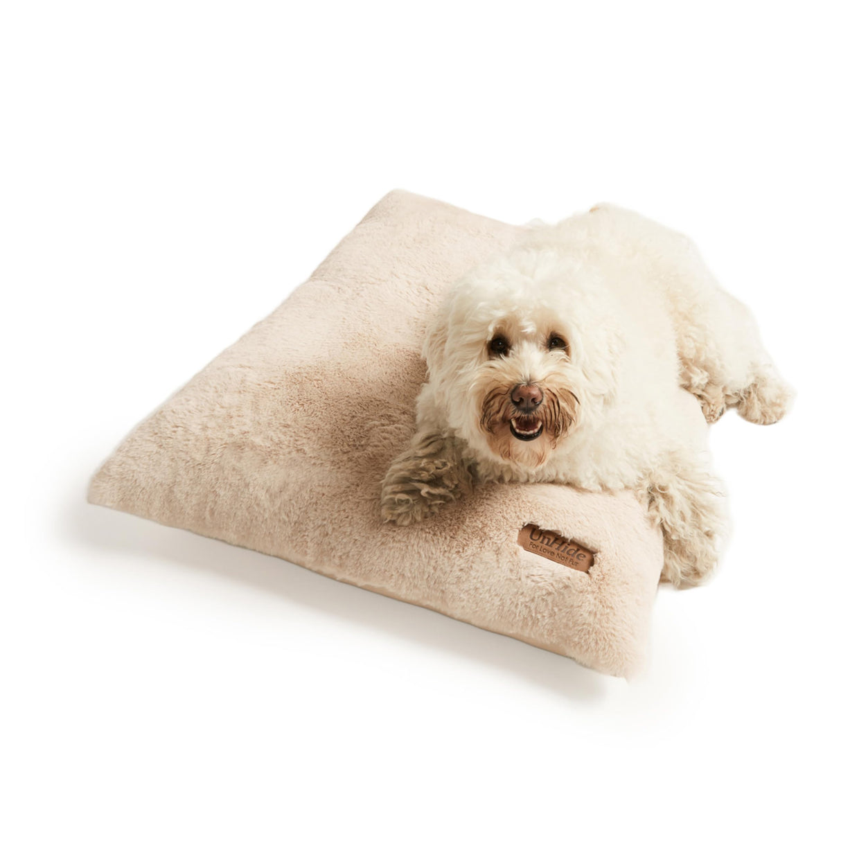Floof Pet Pillow - Extra Soft Dog Bed Pillow- Removable Faux Fur Cover