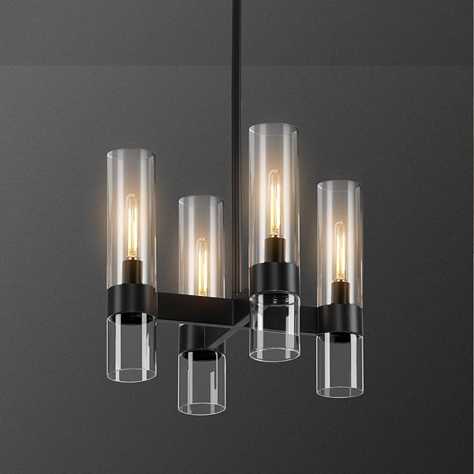 , Modern Farmhouse Chandeliers for Dining Room Light Fixtures Over Table, Kitchen Island