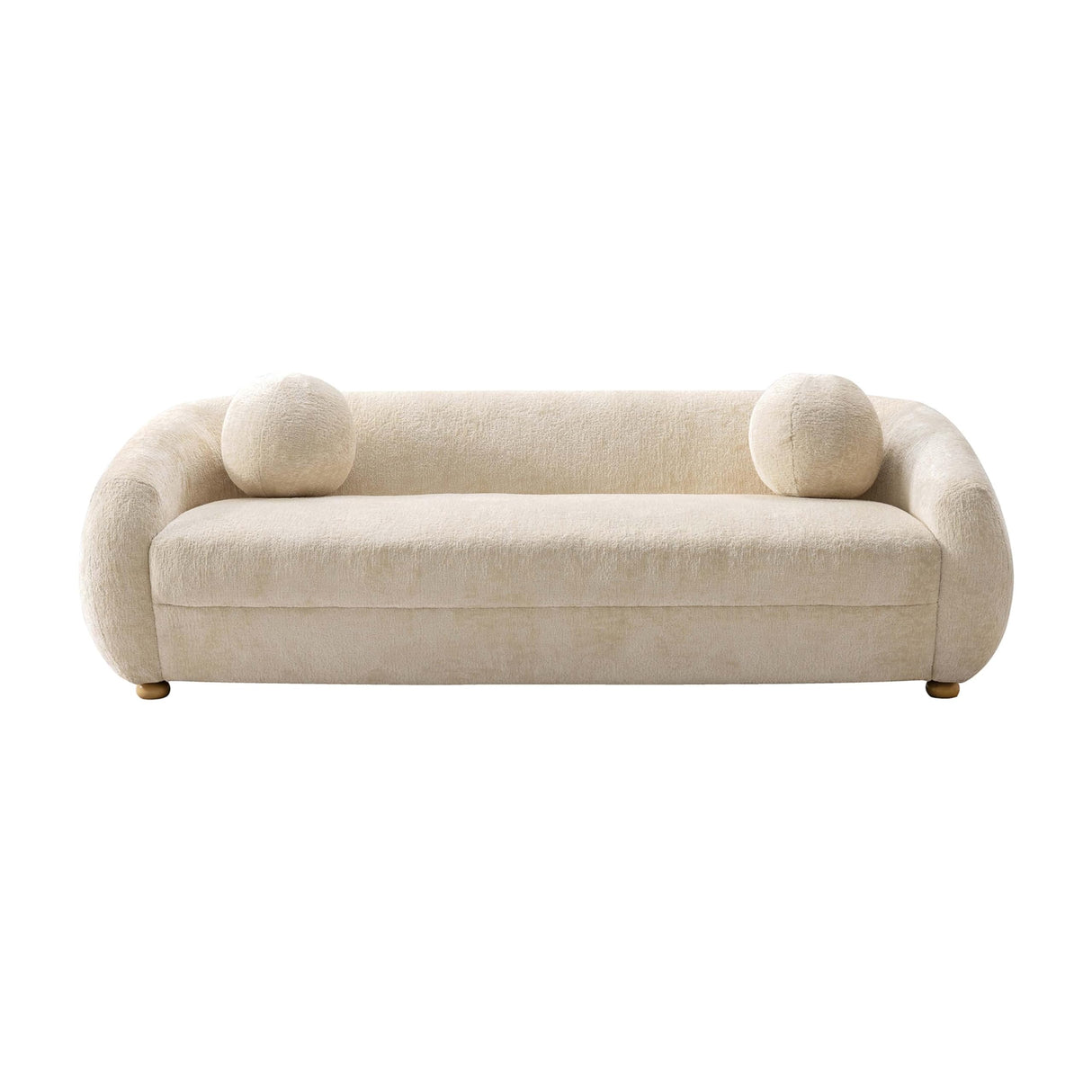 Comfort Tribeca 86" Sofa for Living Room, Upholstered in Chenille Fabric