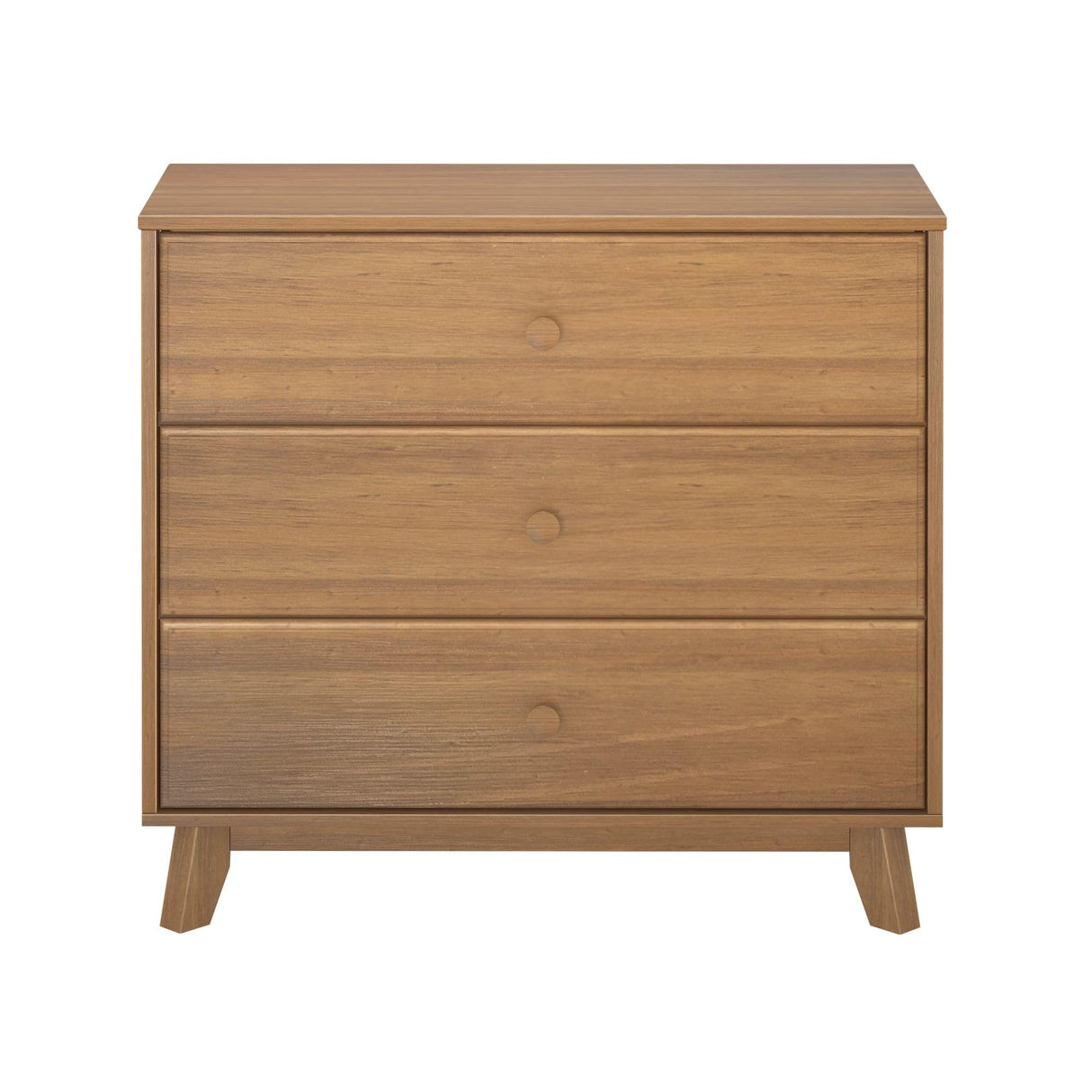 Max & Lily 3 Drawer Dresser, Pecan