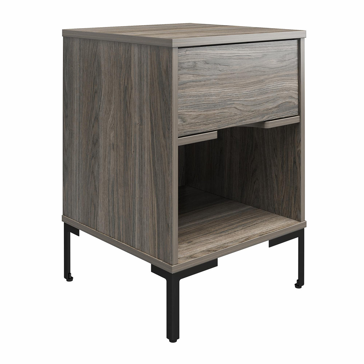 Rolland Nightstand, Weathered Oak