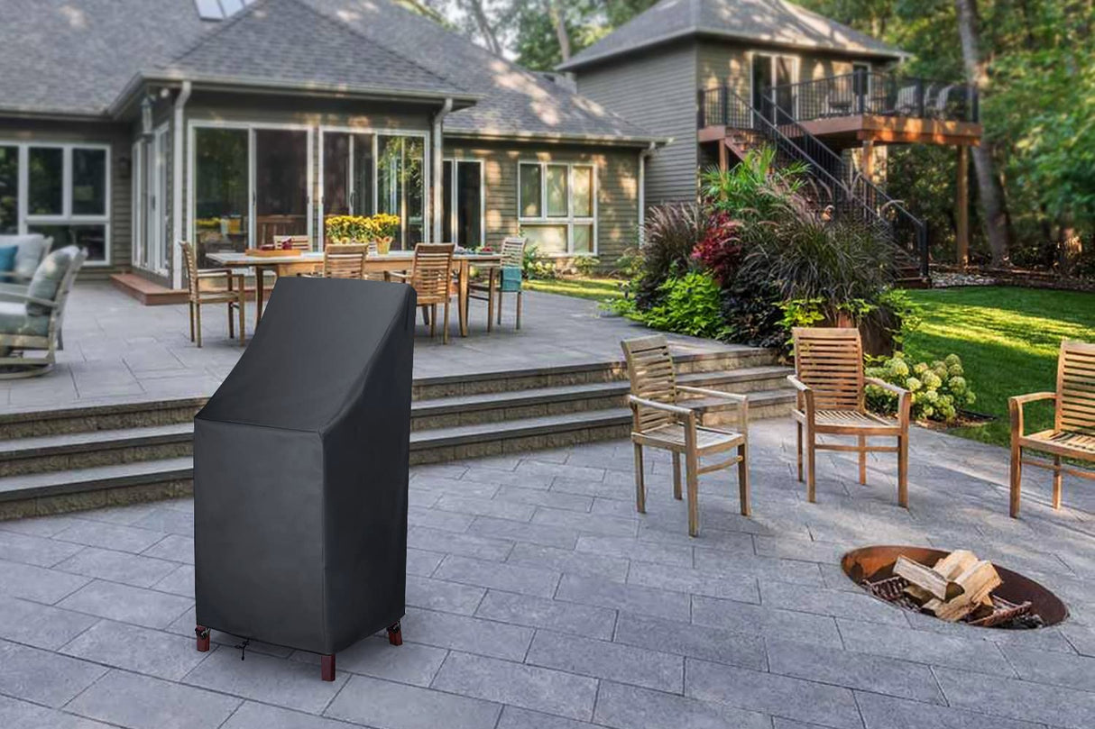 Stackable Patio Chair Covers, High Back Outdoor Chair Covers