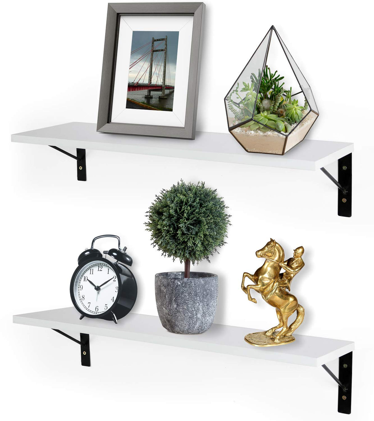 Wall Mounted Floating Shelves, Modern Decor, Display Ledge