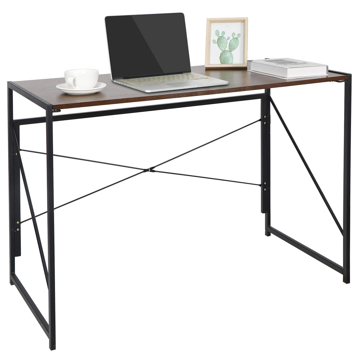 Folding Computer Desk, Writing Study Desks for Home Office