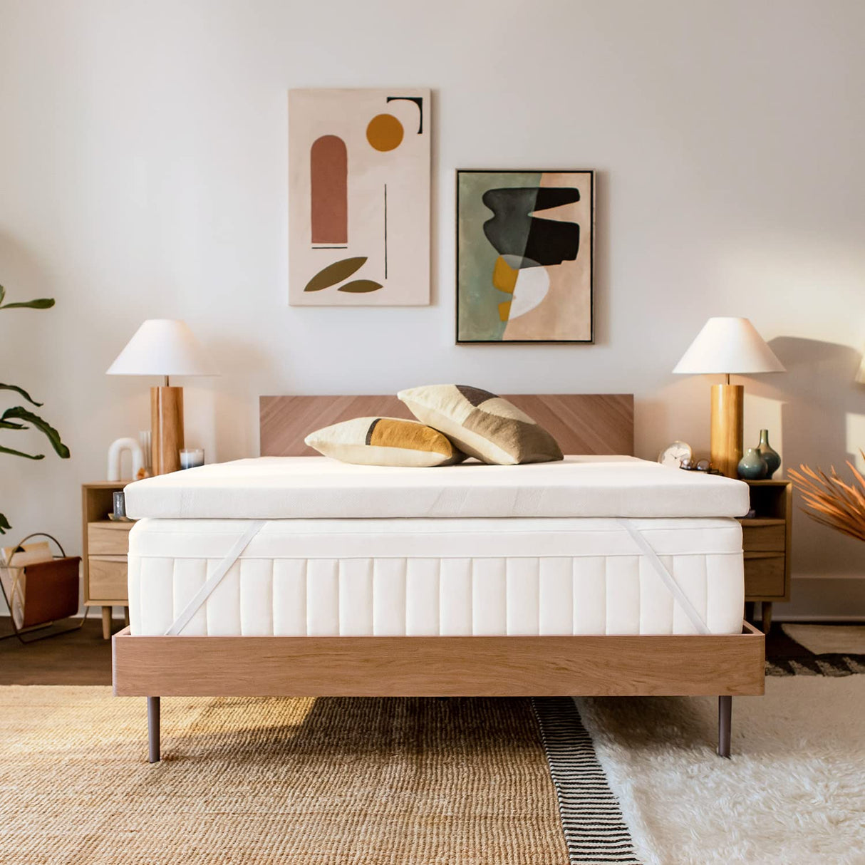 (Supreme) 3" Memory Foam Mattress Topper, Queen