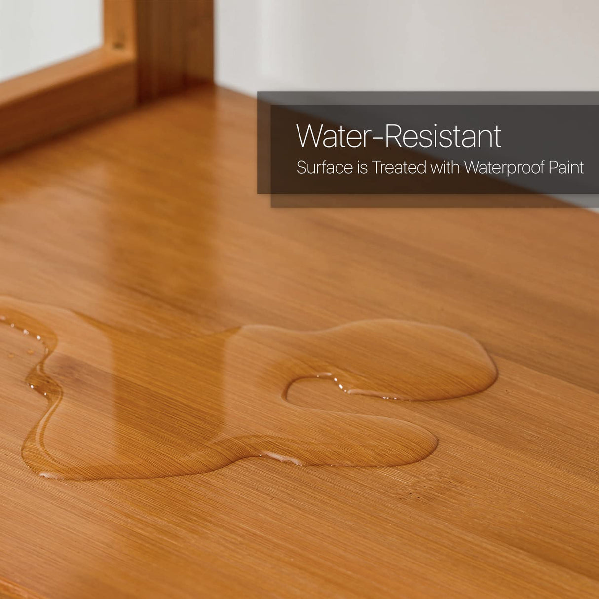 Bamboo Bookshelf, 6-Tier Adjustable Tall Bookcase Rack Organizer Shelving Free