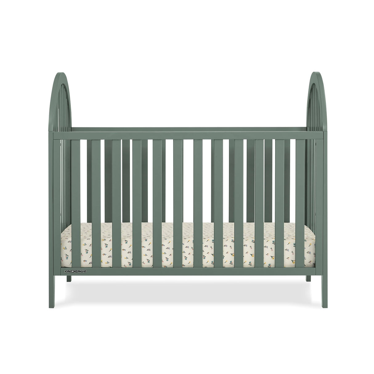 Milano 4-in-1 Convertible Crib - Greenguard Gold Certified, Grassy Glen