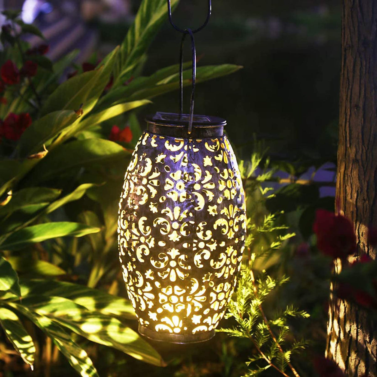 Solar Lantern Lights for Hanging or Table Outdoor Solar Light