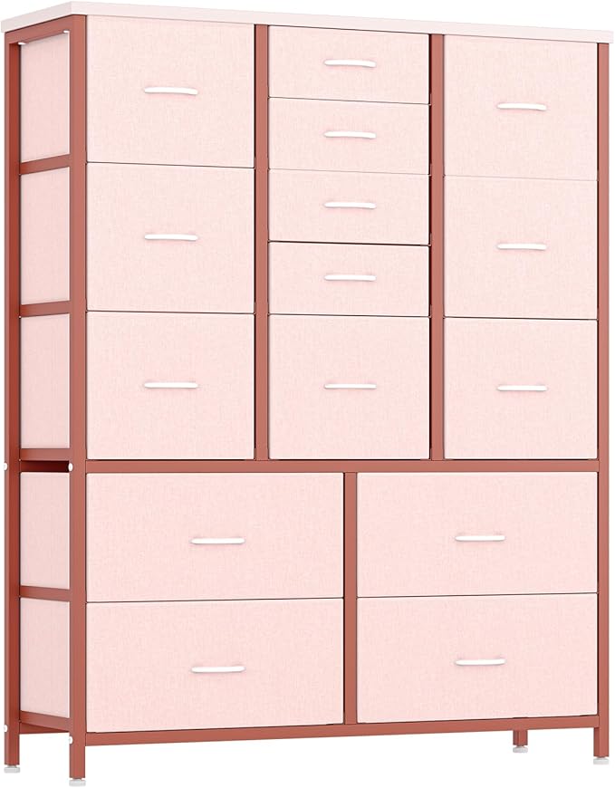 15 Drawers Dresser, Tall Dressers for Bedroom