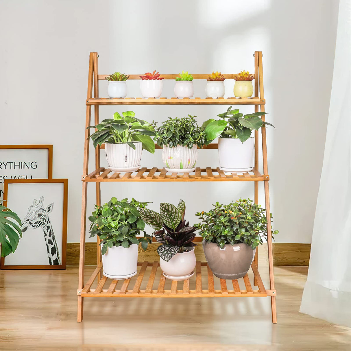 SteelBloom 5-Tier Metal Plant Stand