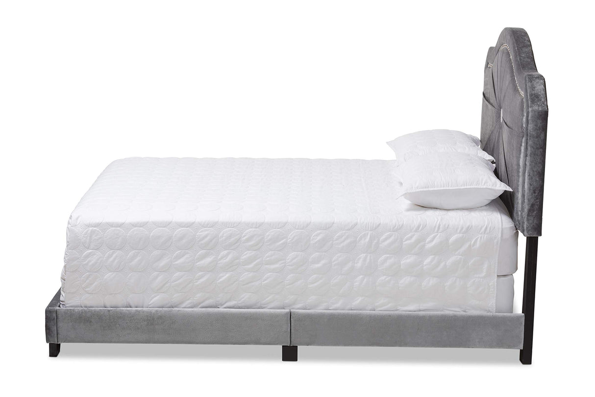 Beds (Box Spring Required), King, Gray