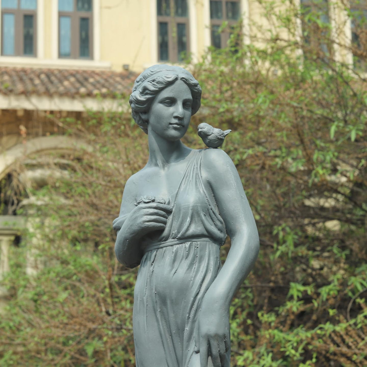 Garden Statue Greek Goddess Statue for Altar Nymph Sculpture Mythology Roman