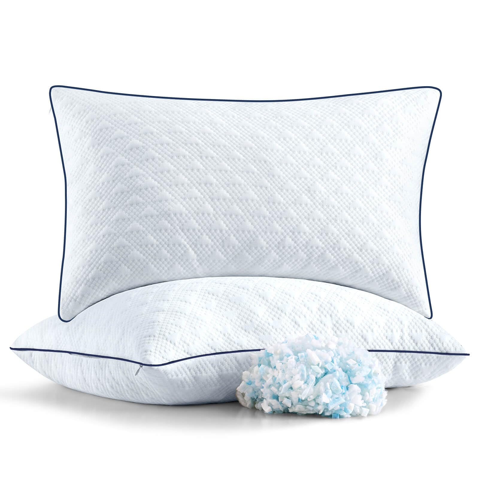 Cooling Bed Pillows King Size Set of 2 for Sleeping