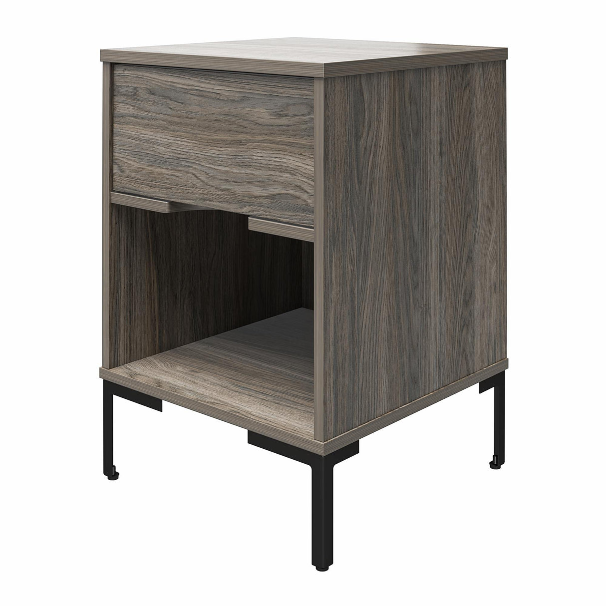 Rolland Nightstand, Weathered Oak