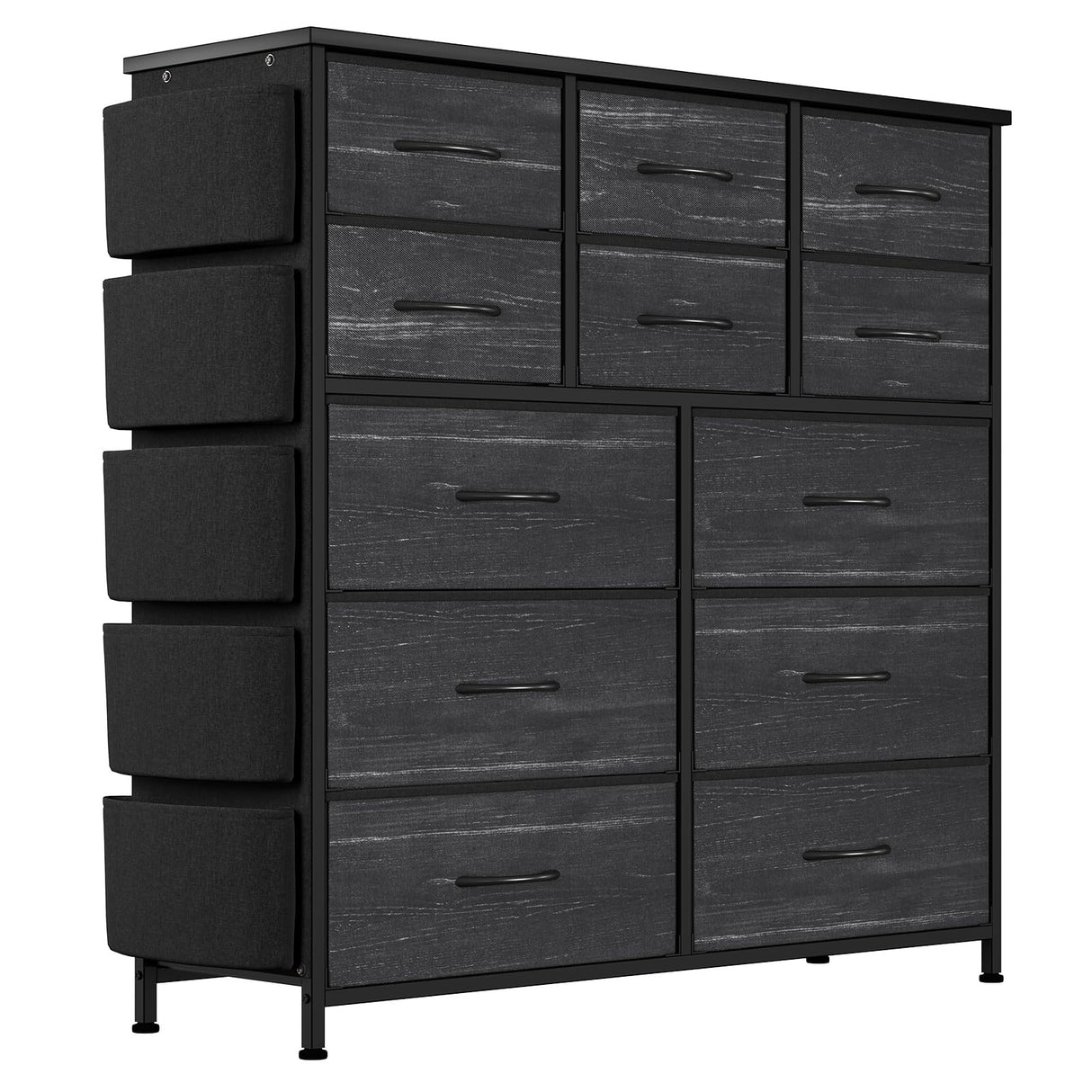 Dresser for Bedroom with 12 Drawers, Tall Dresser Chest of Drawers
