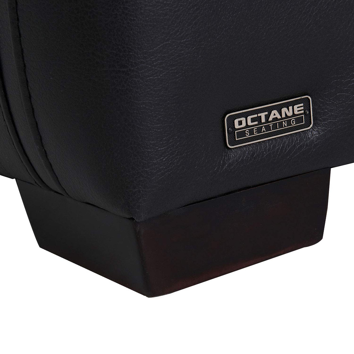 Cloud XS850 Home Theater Chairs - Black Bonded Leather - Manual Recline